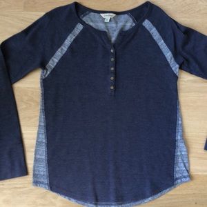 Lucky Brand Waffle Weave Top
